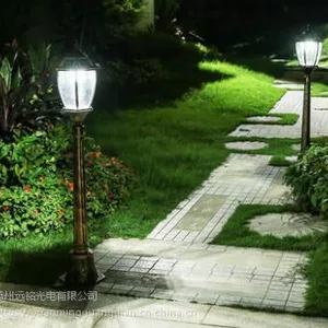 远铭光电|led太阳能户外高杆路灯家用别墅花园灯