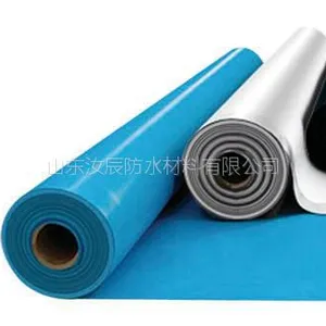 厂家直供耐根穿刺pvc 内增强型GL类聚氯乙烯pvc防水卷材 1.5mm