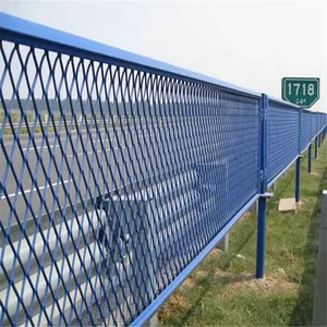 新疆欧利***应高速公路防眩网隔离栅道路护网,桥梁防抛网,可定制
