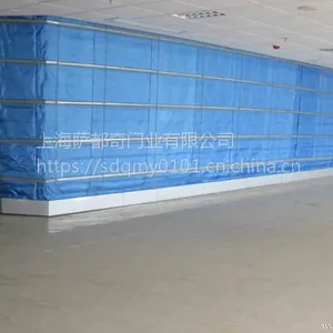 上海萨都奇折叠防火门材质 ***无机布防火卷帘门、折叠门 厂家直销 量多从优