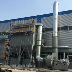 广东宇晨机械生产的脉冲布袋除尘器的清灰方式