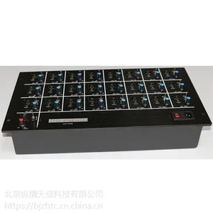 纵横天成1进24出会议分配器输入带UV指示输出带音量调节和隔离,输出带监听的接口