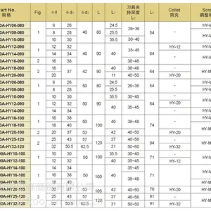 N供应 台湾丸荣ACROW 加工中心 油压式HSK50A-HY20-090刀把