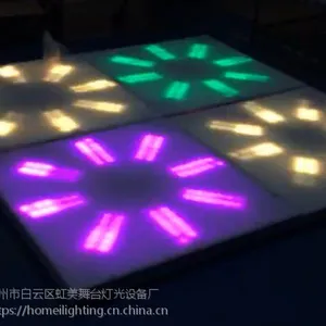 新款100x100cm 可走图案亚克力跳舞地板砖