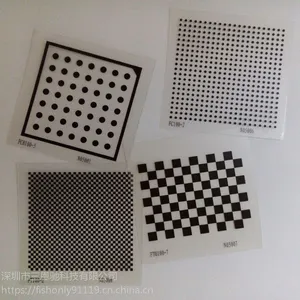 3nh三恩时测试胶片菲林卡棋盘卡定位板标定板掩膜版定制高精度标定工具