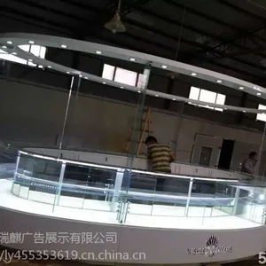 精品烤漆展柜精品玻璃柜精品化妆品专柜