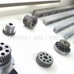台湾YYC精密研磨齿轮齿条,机器人桁架高精度齿条