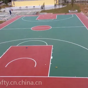 广西硅PU塑胶球场,钦州篮球场硅PU橡胶地板,钦州硅PU施工厂家
