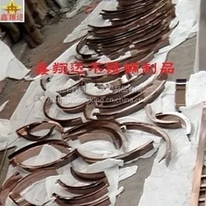 金属装饰彩色不锈钢线条 门框门套装饰线条定制