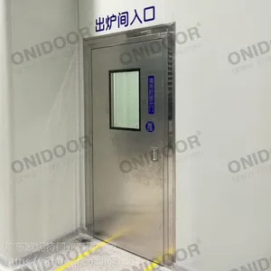 不锈钢洁净门 钢制净化门 洁净车间药厂钢制气密门 医用净化门 手术室门 欧妮特定制门
