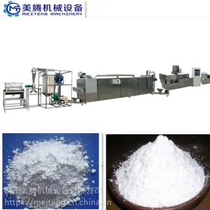 预糊化淀粉生产线 双螺杆预糊化淀粉设备厂家-美腾机械
