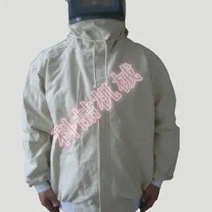 科喆400/500喷砂防护服打砂衣打砂头盔打砂帽