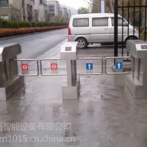 社区工地车站单向出入口人脸识别智能摆闸设备厂家