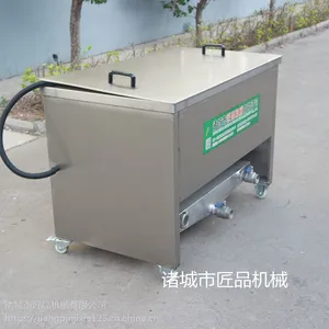 匠品机械豆干油炸机油水混合型多用油炸设备自动控温电热管结构