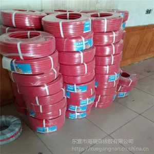 天然橡胶三胶两线氧气管 乙炔管 耐高压编制橡胶管 风炮管