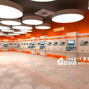 泰州凤凰东路行业展厅-展览展会展台-南京大唐格雅展柜厂家