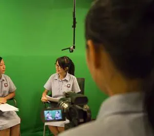 校园电视台工程总结，校园电视台背景图片下载