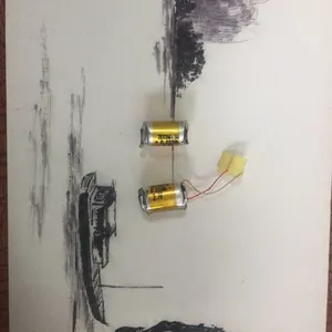 蓝牙运动耳机内置圆柱锂电池08150-60