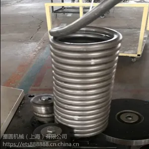双层盘管机|内外圈盘管机|螺旋盘管机的操作