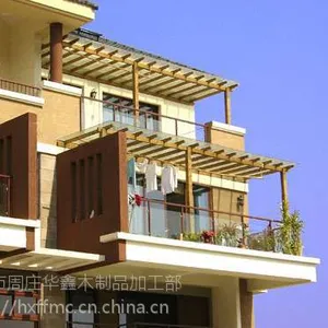 江阴 张家港 宜兴 常熟 太仓 防腐木 炭化木 花架图片 护栏价格
