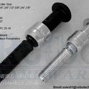 高强度5-25MM铁材质振动筛专用环槽铆钉，哈克钉，虎克铆钉