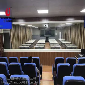 强烈推荐 各种观摩室单向可视玻璃 互动教室玻璃 指认室单面镜