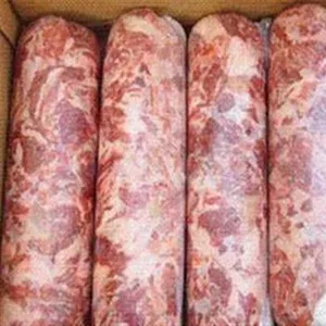 佳乐肉制品加工设备 商用肉卷成型机气动拉紧打卡机 大型肉卷切卷机