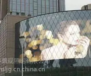 供应陕西玻璃LED幕墙透明屏