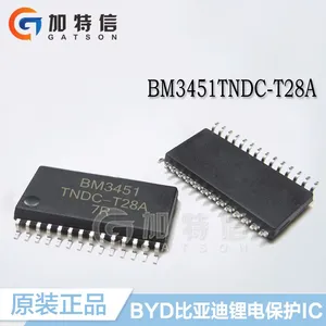 比亚迪/BYD一级代理 全新原装BM3451TNDC-T28A 多节锂电池保护芯片IC