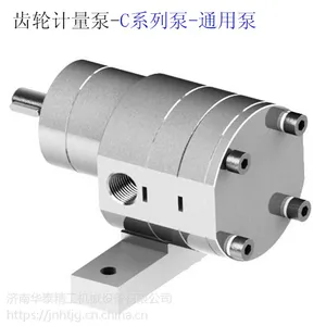 华泰精工山东厂家直销高精度不锈钢齿轮计量泵