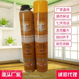 厂家直销名筑750ML发泡胶 洁白色不收缩 工程门窗
