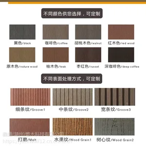 塑木地板140H25户外地板防腐木地板户外庭院地板广场地板地板厂家花箱庭院