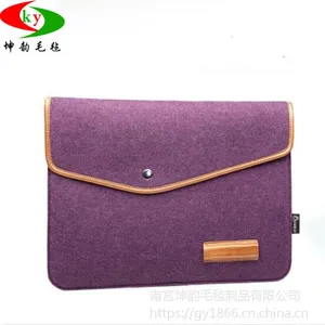 厂家供应新款毛毡笔记本保护套 iPad电脑内胆包 定制电脑包加logo