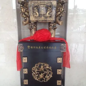 西安开业大鼎摆件,乔迁落地花瓶,2米高沙铜马大摆件