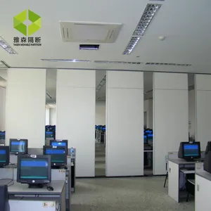 办公隔断 移动屏风 根据现场格局设计 专业施工团队上门安装 雅森铝合金吊顶活动隔断