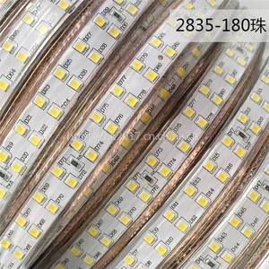 厂家直销高压变色三色调光双色led灯带2835调色亮度遥控客厅变光软灯带
