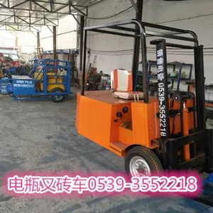 水泥砖机电瓶叉车运砖车厂家
