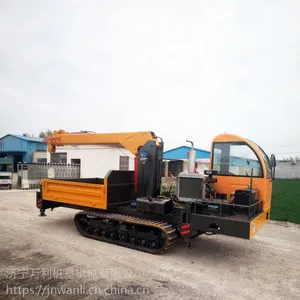 万利多功能履带吊车 农用小吊车