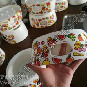 佛山彩高专业生产水贴纸 水转印工艺 塑胶水贴纸