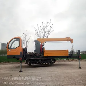 万利机械3吨履带吊 小型履带式工程随车吊 农用小吊车