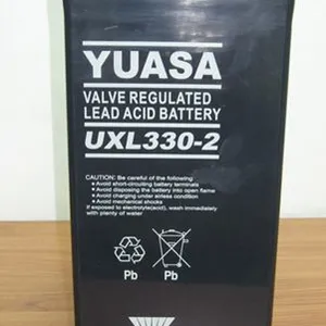 UXL汤浅蓄电池2V330AH阀控铅酸 YUASA免维护太阳能蓄电池UPS电池 深循环放电