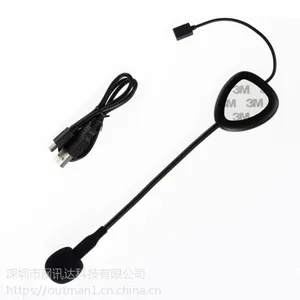 专业摩托车头盔蓝牙耳机 单声道头盔专用蓝牙耳机 V1-1