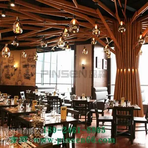 复古工业风实木餐桌椅组合主题咖啡店茶餐厅铁艺餐桌loft风格定制