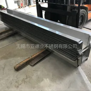 无锡3米长304不锈钢天沟剪折加工
