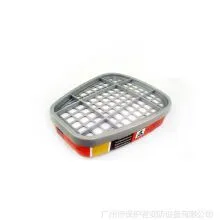 3M 6009CN防毒面罩滤毒盒 防汞蒸汽防毒气滤盒 活性炭过滤盒