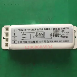 40w荧光灯防爆电子镇流器YK40-1DFL/FBDZ40-1x2L