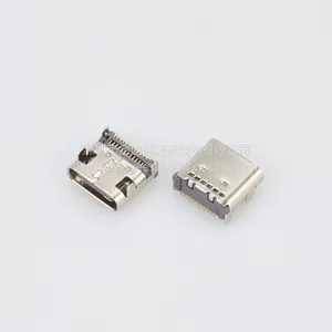 平板手机type-c母座24P沉板0.8双排SMT插头USB3.1母头连接器JDR