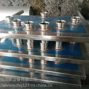 换热板 不锈钢散热板 冷却器 *成型工艺:高压铸造