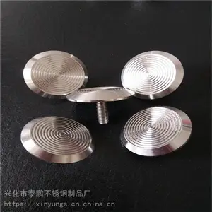 泰鹏 旅游景区人行道280MM盲道条 304不锈钢盲道钉