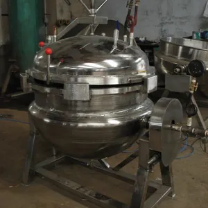 中远制造新款500L 高压蒸煮锅、预煮机